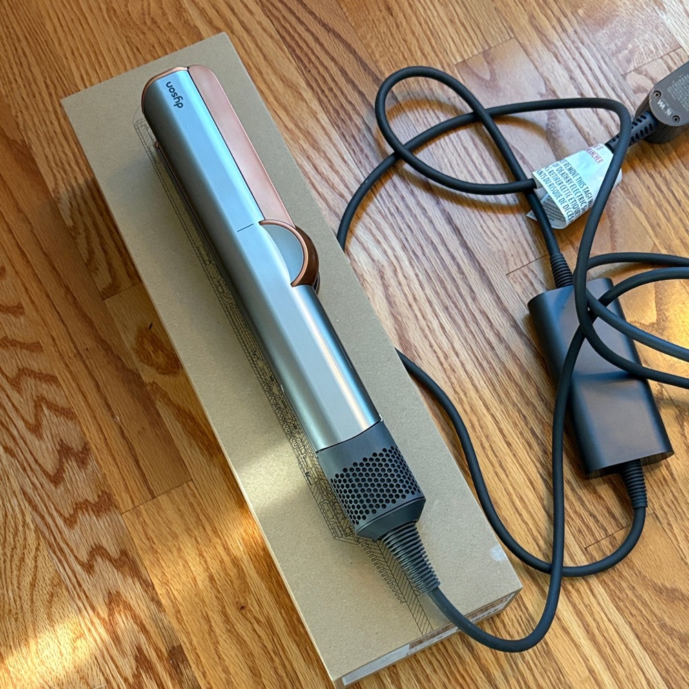 Dyson Copper and Silver Hair Tool